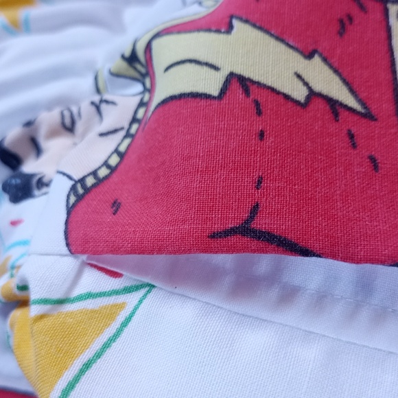 Vintage 1977 Superman The Flash & Wonder Woman Reworked Bennygonia Shorts UNISEX - Picture 9 of 10